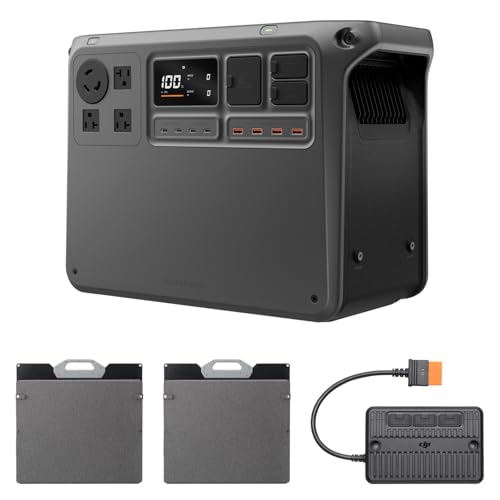 Amazon | DJI Power 2000 ポータブル電源+ IBCPOWER 200W折りたたみ式